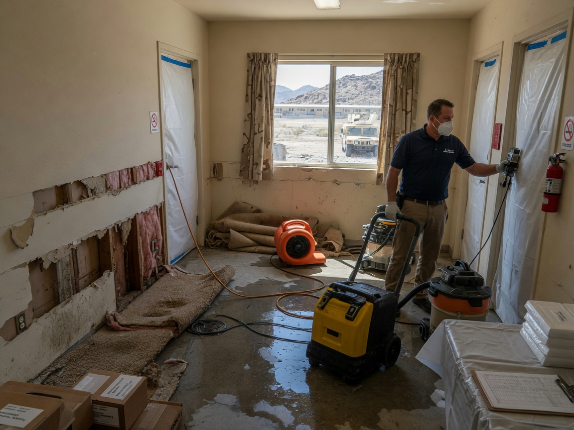 Water Damage Restoration in Fort Irwin